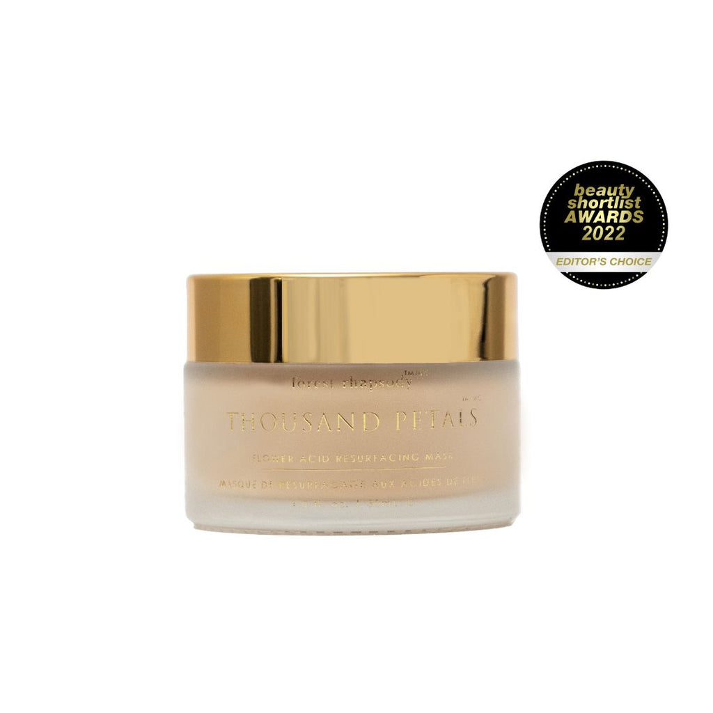 Thousand Petals – Flower Acid Resurfacing Mask – Forest Rhapsody Skincare